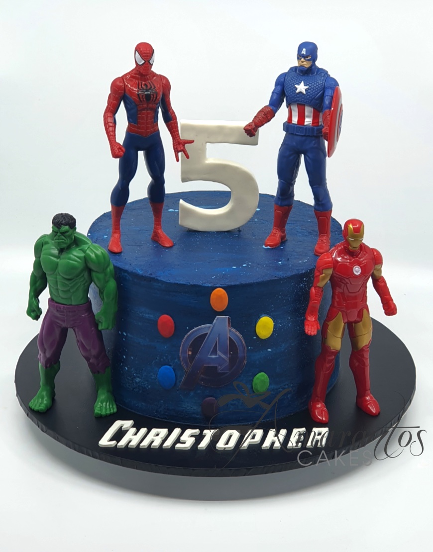 Small Avengers Cake - AA30