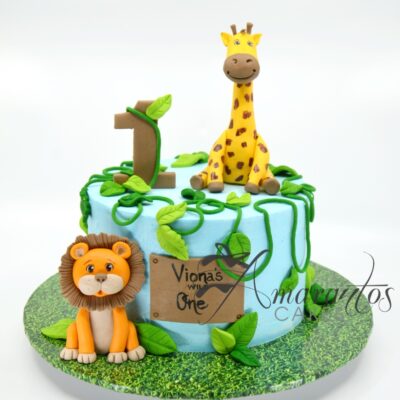 Small Jungle Cake - AA62 - Amarantos Cakes
