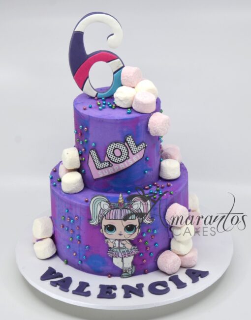 LOL Doll Cake - AC109 - Amarantos Cakes