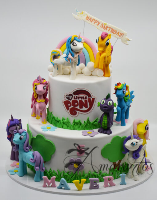 My Little Pony Themed Cakes - AC112 -Amarantos Cakes