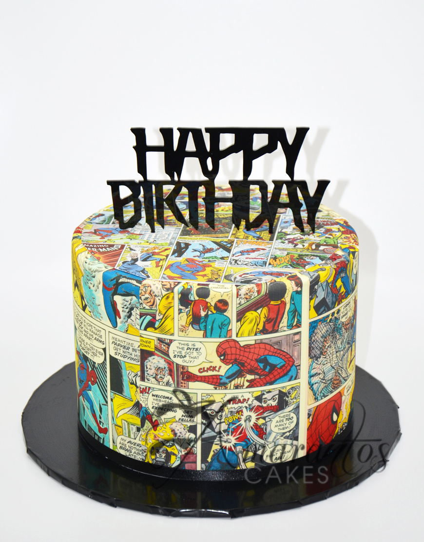 Spiderman Cake - Order Online Today | Brunetti Classico