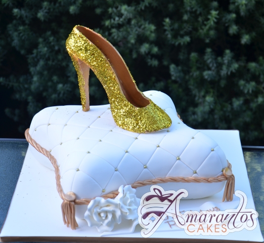Shoe on Pillow Cake - Amarantos Custom Made Cakes Melbourne