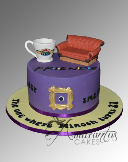 Friends Cake - AC30 - Amarantos Cakes