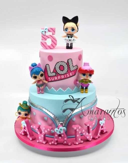 LOL Doll Cake - AC333 - Amarantos Cakes