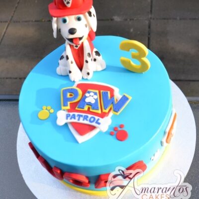 Paw Dog Cake - Amarantos Melbourne Cakes