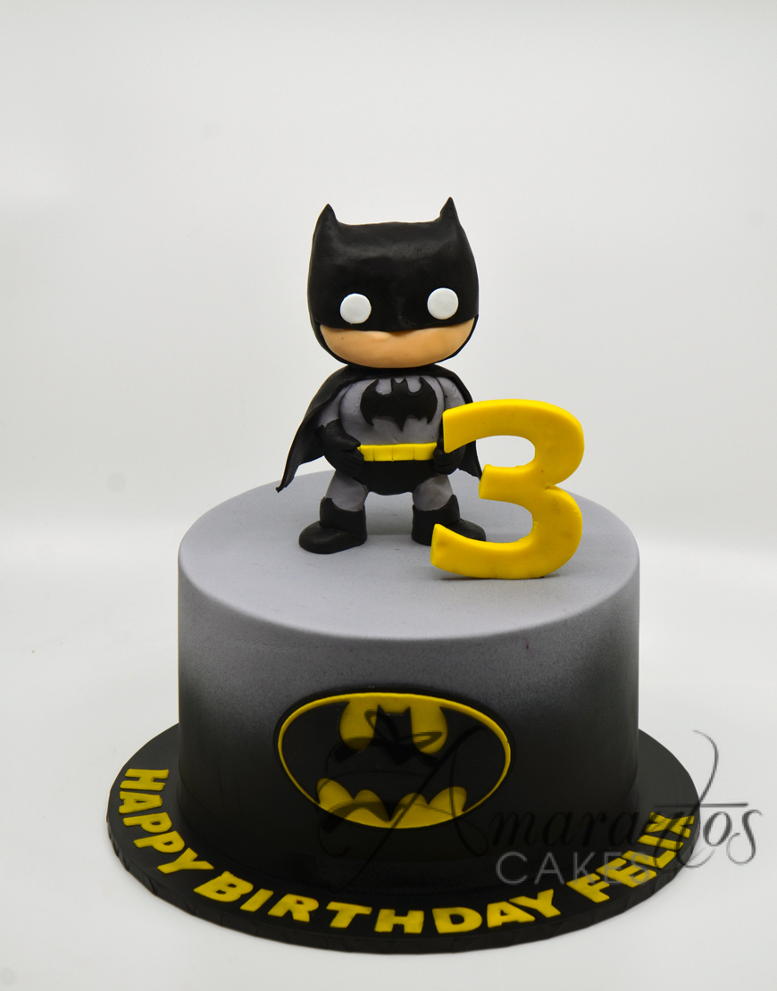 BATMAN 3D Cake Topper 3D Centerpiece Super Hero Keepsake - Etsy