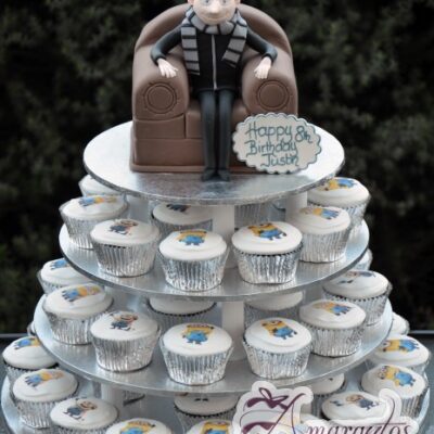 Despicable Me Cup Cake Tower- CT02