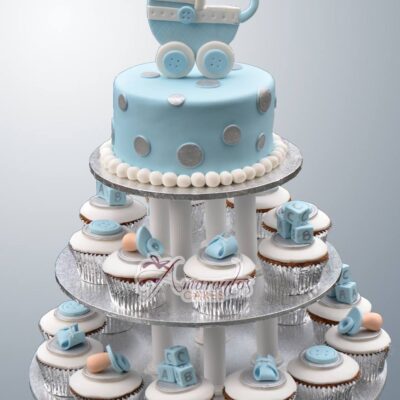 Cup Cake Tower - Amarantos Cakes Melbourne