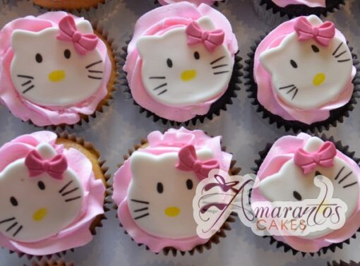 hello kitty cup cakes