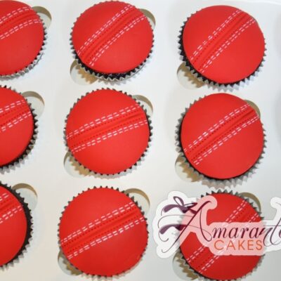 Cricket Cup Cakes - Amarantos Designer Cakes Melbourne