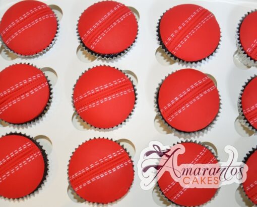 Cricket Cup Cakes - Amarantos Designer Cakes Melbourne