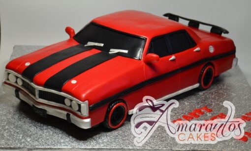 3D Red Ford Cake - Amarantos Custom Made Cakes Melbourne