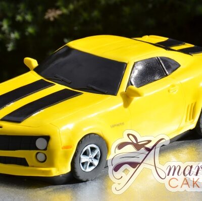 3D Camaro Bumblebee Cake - Amarantos Celebration Cakes Melbourne
