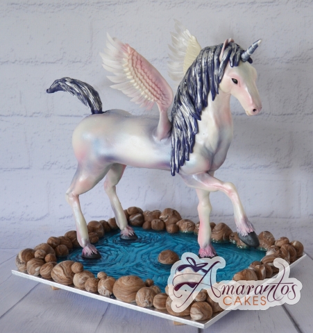 Standing Unicorn Cake - Amarantos Designer Cakes Melbourne