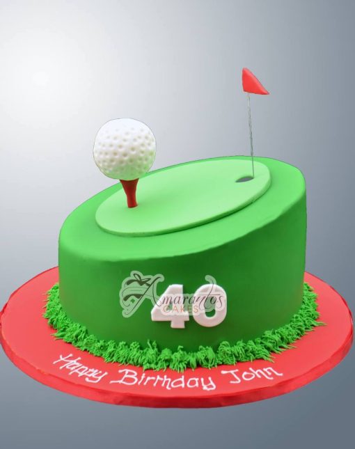 Golf cake - NC182 - Amarantos Cakes
