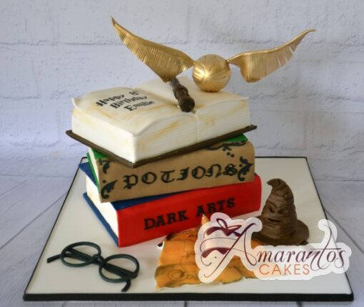 Harry Potter Themed 3D Cake - Amarantos Designer Cakes Melbourne