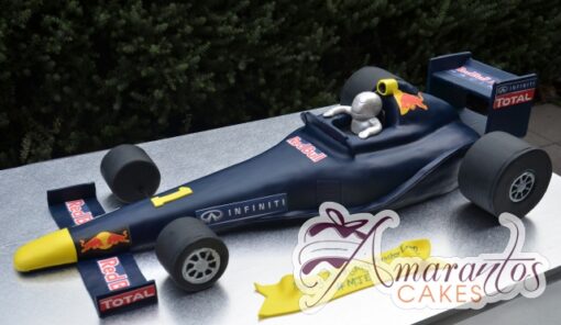 3D Formula One Car Cake - Amarantos Custom Made Cakes Melbourne