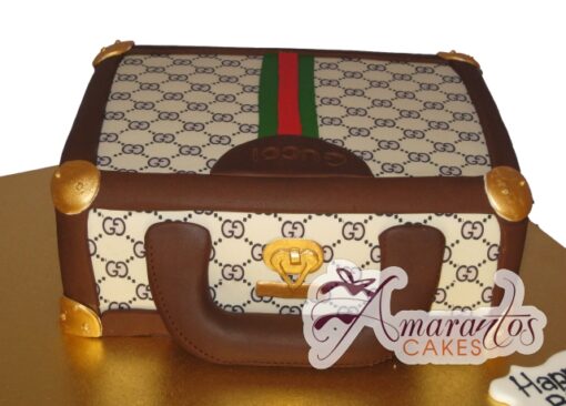 Gucci Suitcase - Amarantos Cakes Melbourne