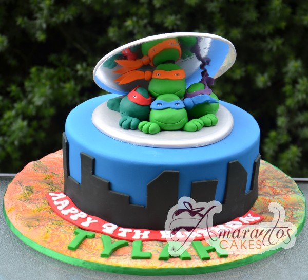 Teenage Mutant Ninja Turtle cake
