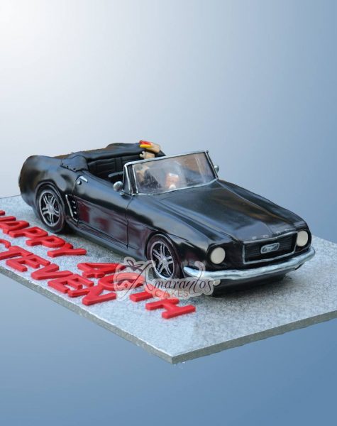 Mustang Drip Cake - Decorated Cake by - CakesDecor