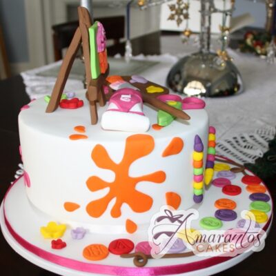 Art & Craft Cake - NC325 - Amarantos Cakes Melbourne
