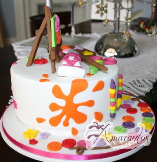 Art & Craft Cake - NC325 - Amarantos Cakes Melbourne