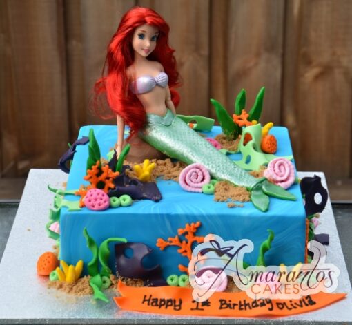 Little Mermaid 3D Cake - Amarantos Designer Cakes Melbourne