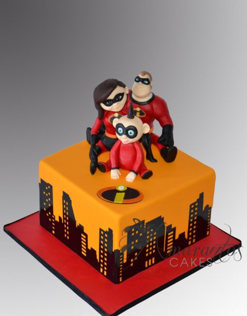 Incredibles Cake - NC408 - Amarantos Cakes