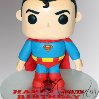 NC410-3D SUPERMAN CAKE