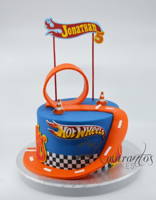 Hot Wheels Cake - NC443 - Amarantos Cakes
