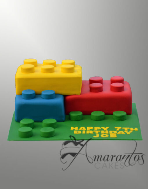 Lego Blocks Cake NC446 Amarantos Cakes Melbourne