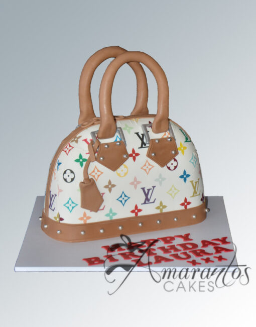 NC454 Louis Vuitton Handbag cake