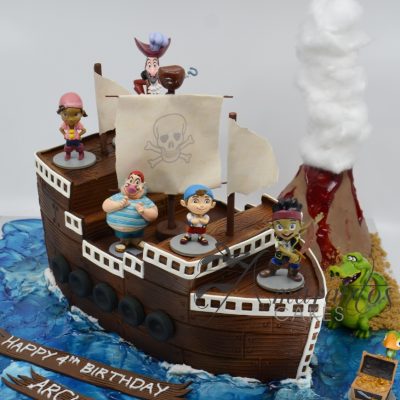 Pirate Cake - NC46 - Amarantos Cakes