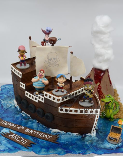 Pirate Cake - NC46 - Amarantos Cakes