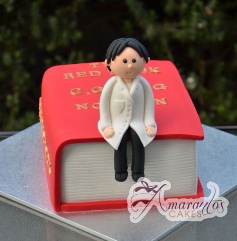 Red Book Cake - Amarantos Custom Made Cakes Melbourne