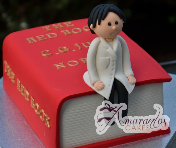 Red Book Cake - Amarantos Designer Cakes Melbourne