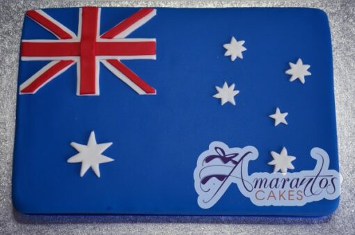 Australian flag cake NC502
