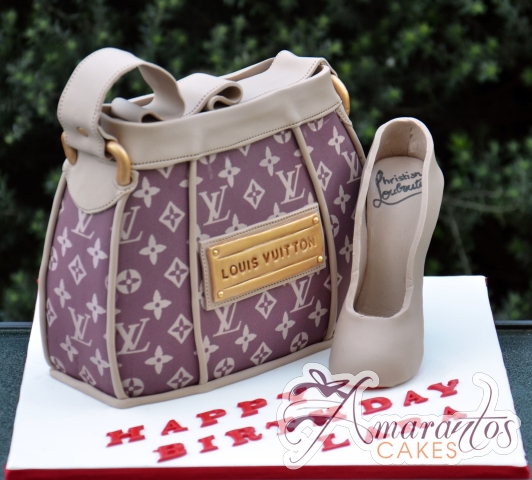 Handbag and Shoe Cake - Amarantos Designer Cakes Melbourne