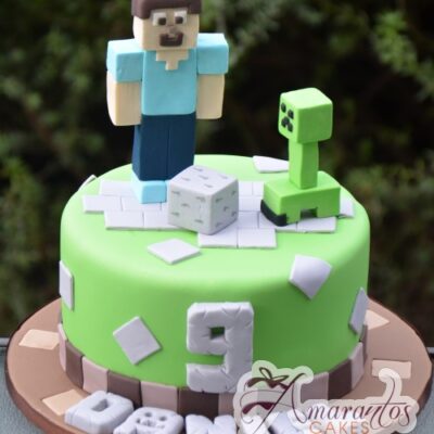 Minecraft Cake NC537