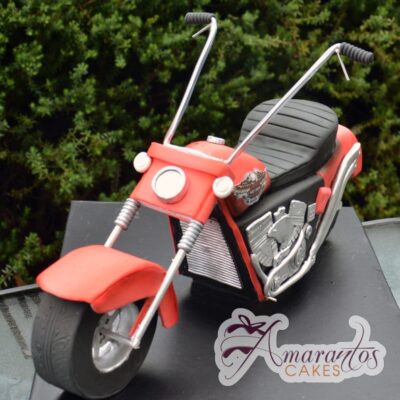 3D motor bike cake - Amarantos Designer Cakes Melbourne