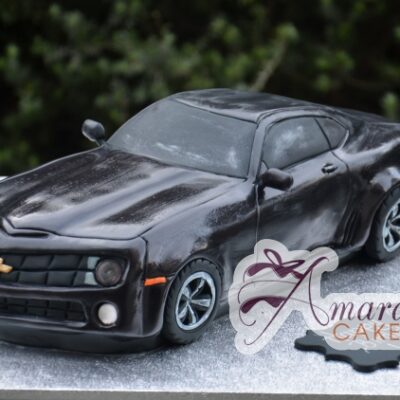 3D Camaro Car Cake - Amarantos Designer Cakes Melbourne
