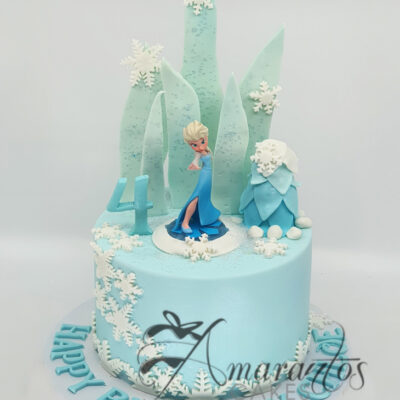 Frozen Elsa Cake - Amarantos Cakes
