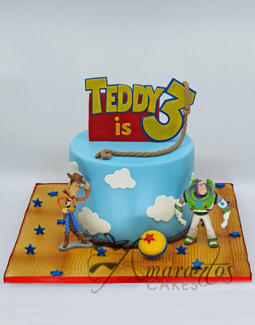 Toy Story Cake - Amarantos Cakes
