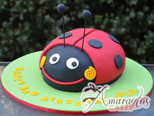 3D Lady Bug Cake - Amarantos Designer Cakes Melbourne