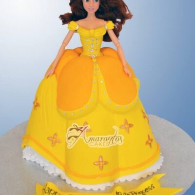 Princess Belle - NC768 - Amarantos Celebration Cakes Melbourne