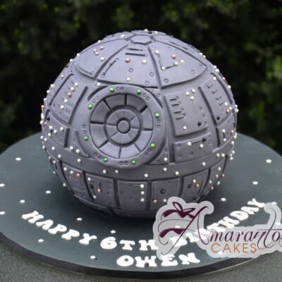 Death Star Cake - NC771 - Amarantos Cakes Melbourne