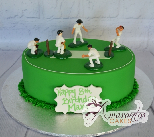 Best Cricket Pitch Cake - NC504 - Amarantos Cakes
