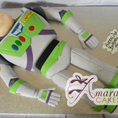 2D Buzz Lightyear Cake - Amarantos Designer Cakes Melbourne
