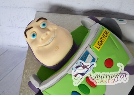 2D Buzz Lightyear Cake - Amarantos Custom Made Cakes Melbourne
