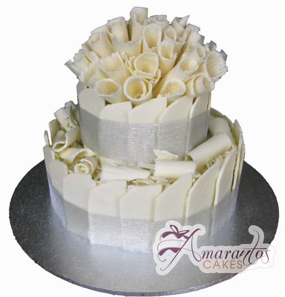 Two tier Cake - Amarantos Celebration Cakes Melbourne